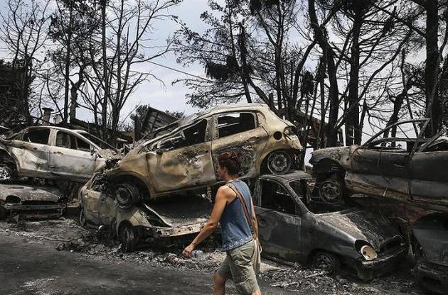 Полиция Греции задержала виновника смертоносных лесных пожаров