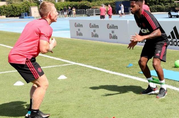 Фред уже тренируется с новой командой