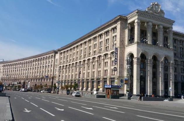 В Киеве пешеходную зону Крещатика планируют продлить до Бессарабской площади