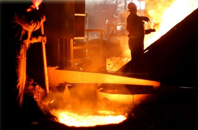 Украинские металлургические предприятия увеличила производство