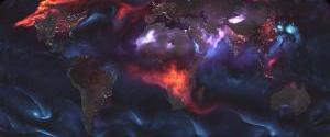 NASA склало карту з пиловими хмарами, які огортають Землю