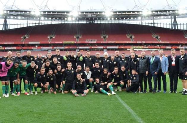 "Ворскла" готується до матчу в Лондоні