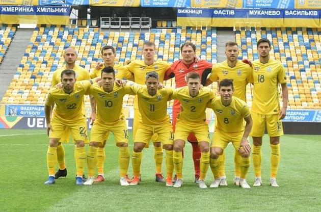 Сборная Украины вошла в топ-30 обновленного рейтинга ФИФА