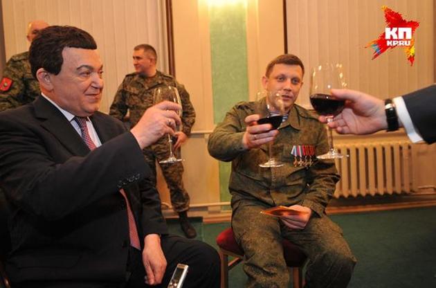 Захарченко пришел в "Сепар" помянуть Кобзона – РосСМИ