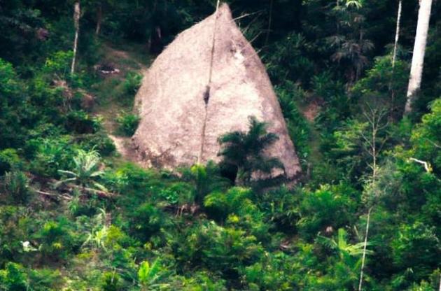 Ученые с помощью дрона сняли на видео представителей неизвестного племени