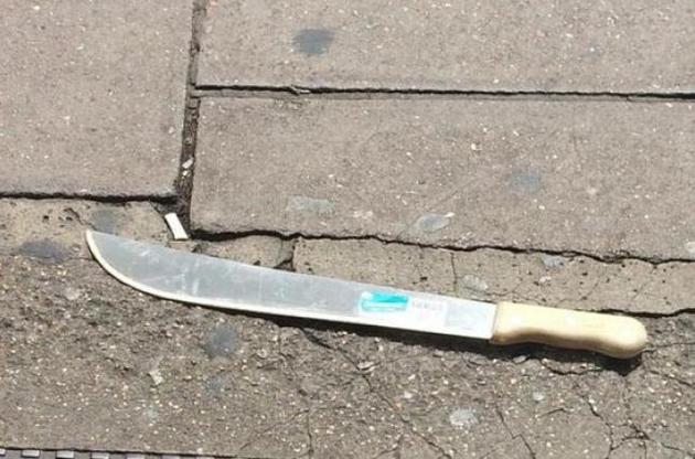 В одного з нападників виявили мачете