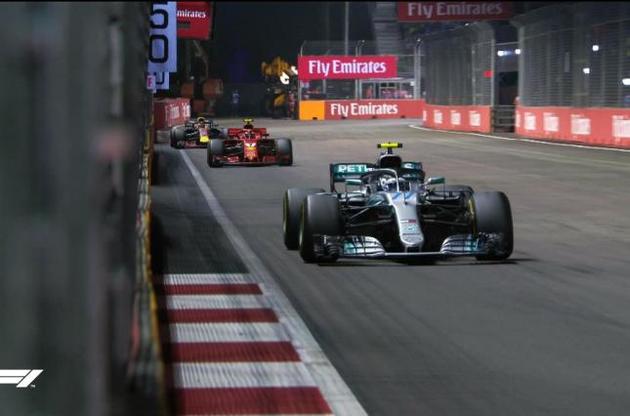 Формула-1: Хэмилтон - победитель Гран-при Сингапура