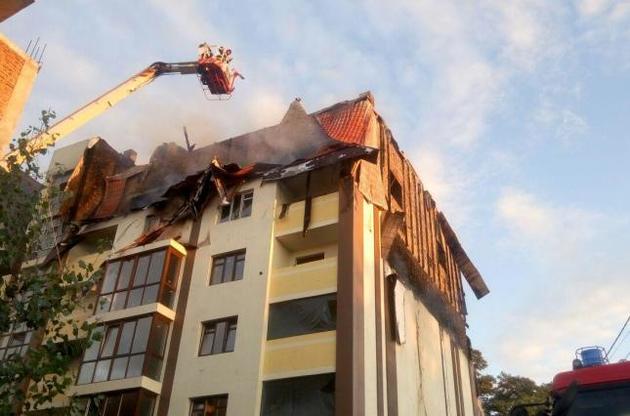 Пожежу ліквідували о 19:39.