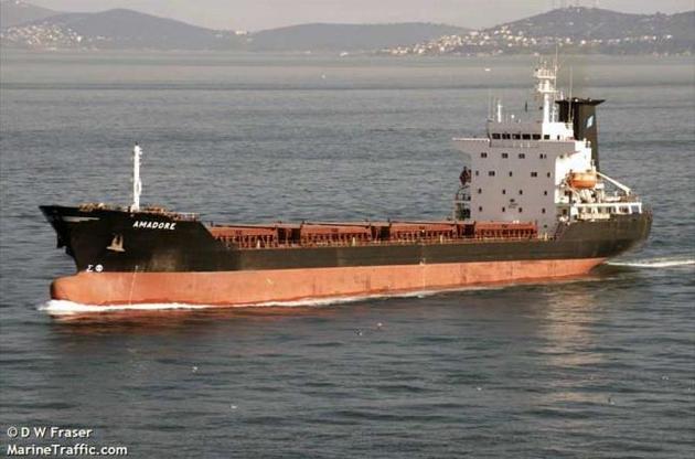 На пути к Азовскому морю это судно ожидало разрешения в Керченском проливе в течение 119 часов