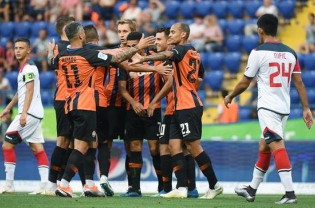 "Шахтер" забил три безответных гола