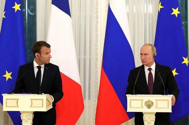Путин импонирует Макрону, как твердый лидер - но его желание развалить ЕС недопустимо