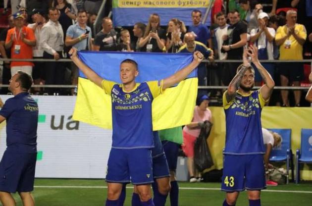 Сборная Украины по мини-футболу вышла в плей-офф чемпионата Европы