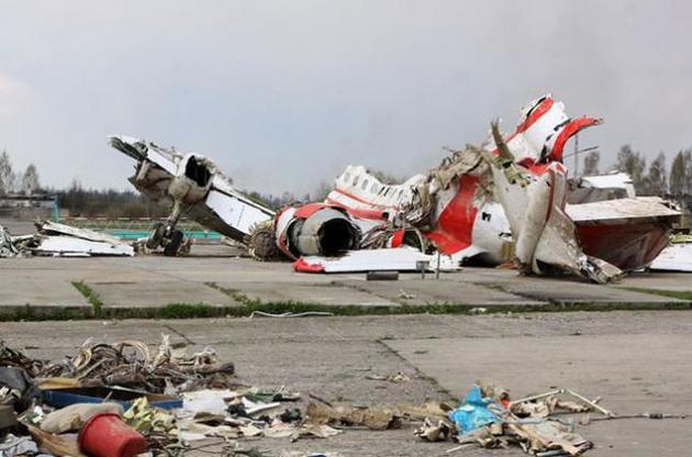Польские следователи начали осмотр обломков рухнувшего самолета президента Польши Качиньского