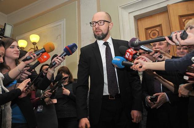 Яценюк оцінив перспективи своєї участі у президентських виборах