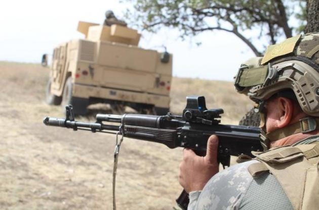 У навчаннях взяли участь військові різних видів військ