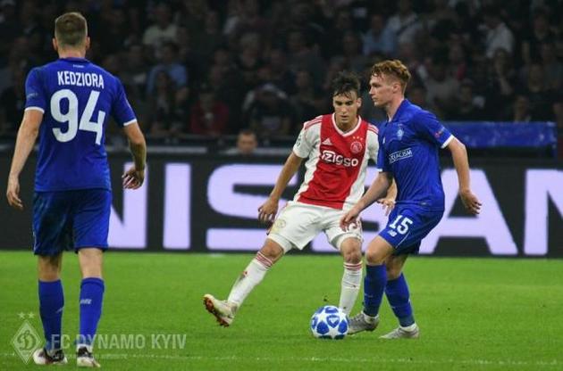 &quot;Динамо&quot; без шансов вылетело от &quot;Аякса&quot;