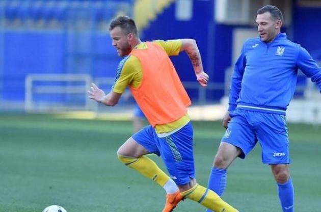 Збірна України почала в Києві збір перед матчами Ліги націй