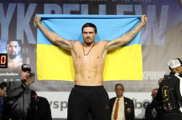 Усик может стать "Чемпионом года" по версии WBC