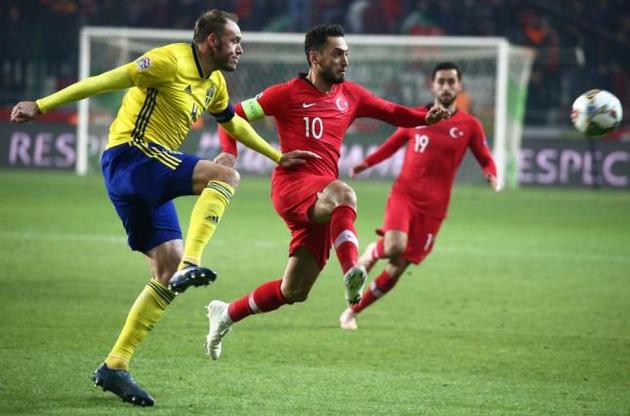 Швеция обыграла Турцию