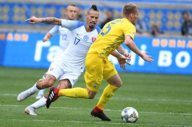 Словаччина - Україна: букмекери вважають господарів фаворитами матчу Ліги націй