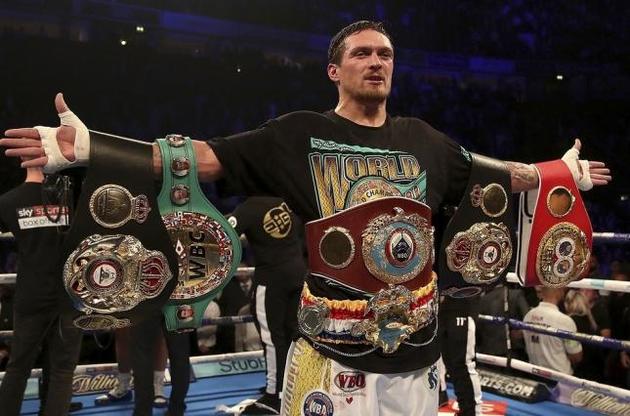 Усик є абсолютним чемпіоном світу з боксу