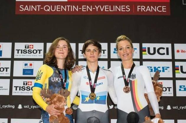 Україна завоювала дві медалі на Кубку світу з велотреку у Франції