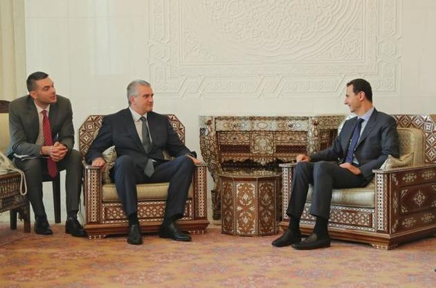 Аксенов в Сирии встретился с Асадом