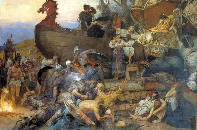 Вікінги використовували кораблі для поховання впливових людей