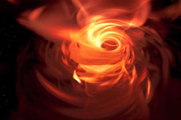 Ученым удалось создать виртуальную модель сверхмассивной черной дыры