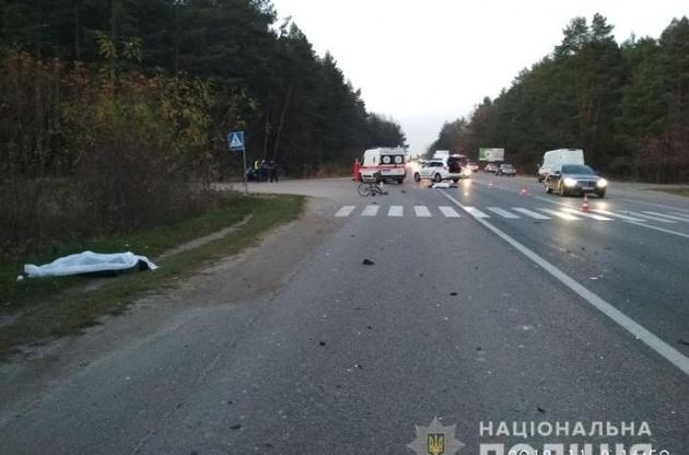 Во Львовской области в ДТП погибли велосипедист и мотоциклист