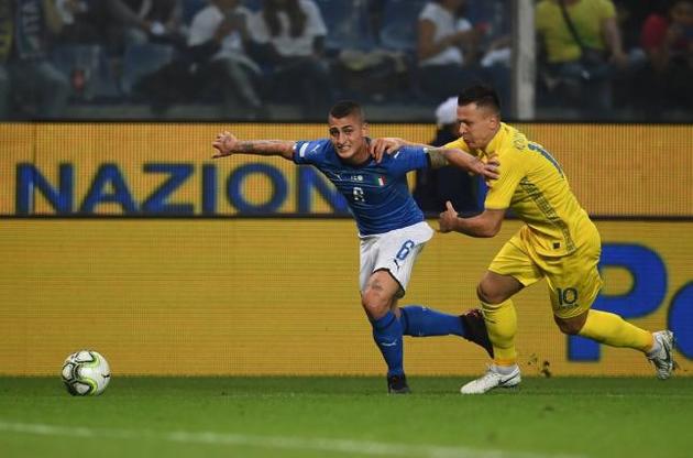 Україна та Італія обмінялися голами у товариському матчі