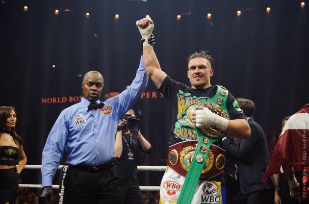 Усик є абсолютним чемпіоном світу
