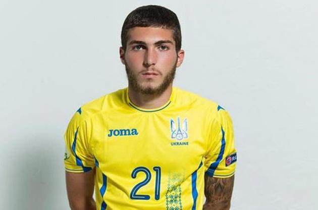 Цитаишвили играет за молодежную сборную Украины