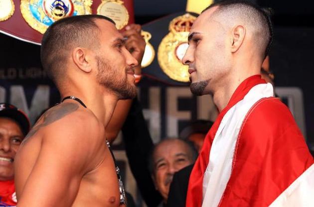 Ломаченко на 100 грам переважив Педрасу