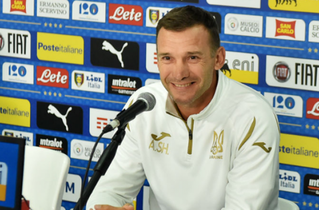 Шевченко доволен результатом и игрой против Италии