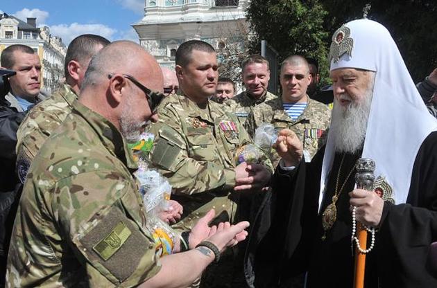 Чаще всего потенциальным главой единой Украинской православной церкви называют патриарха Филарета