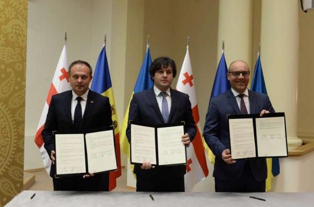 Украина, Грузия и Молдова подписали Устав Межпарламентской ассамблеи