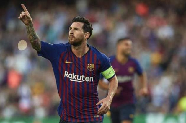 Лионель Месси уступает по общему числу голов в ЛЧ Роналду