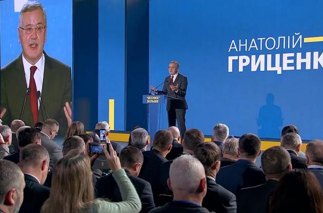 Гриценко: Україна балансує над прірвою