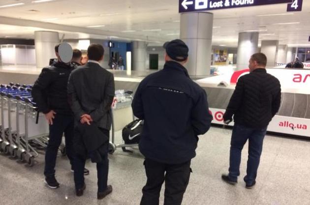 Украинские правоохранители сегодня приняли подозреваемого