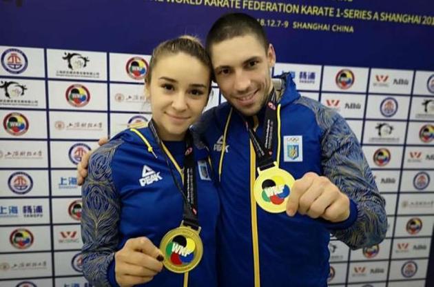 Терлюга и Горуна принесли Украине два "золота" турнира по каратэ в Китае
