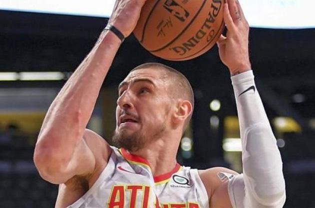 Украинец Лень помог "Атланте" обыграть "Кливленд" в НБА