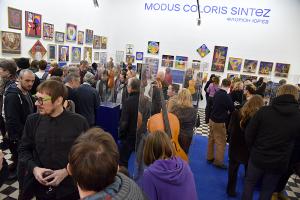 Відкрилася виставка робіт Флоріана Юр'єва - автора "літаючої тарілки" і "каштанового" герба Києва