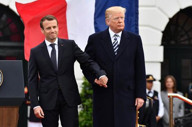 Трамп і Макрон провели конструктивні переговори в Парижі