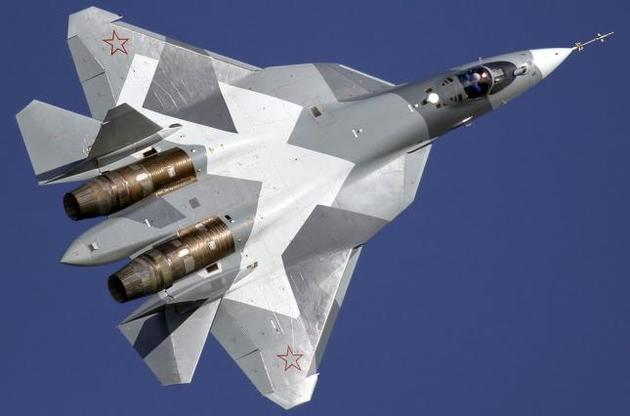 В России продемонстрировали испытания нового истребителя Су-57 на малозаметность