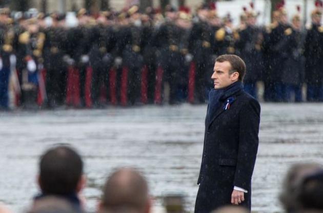 Рейтинг Макрона падає