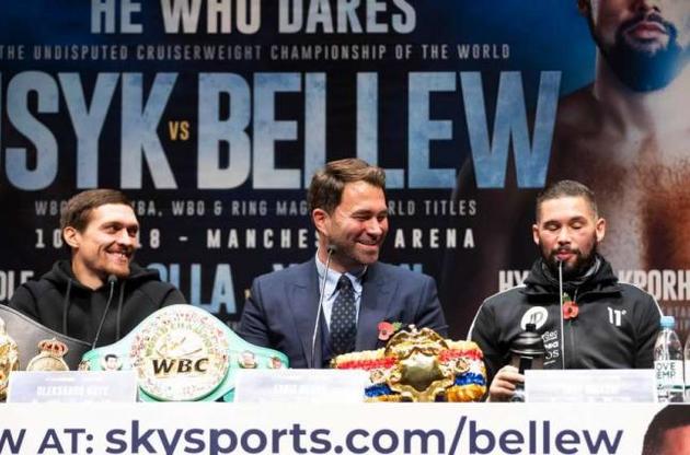 Усик нокаутировал Беллью