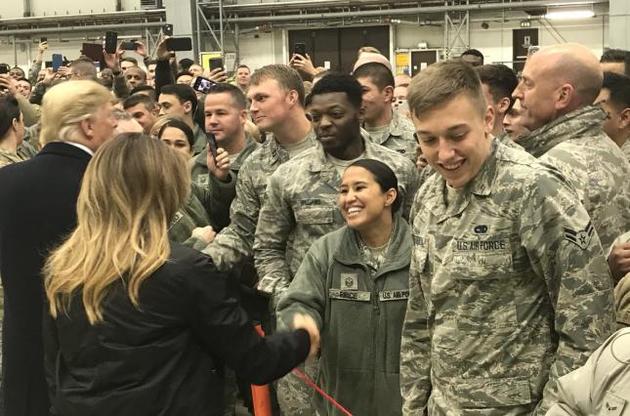 Трамп відвідав Німеччину для зустрічі з американськими військовими