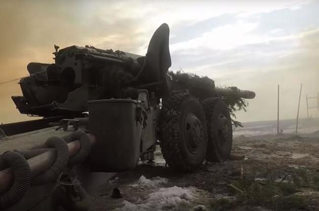 Беспилотник ОБСЕ зафиксировал две гаубицы оккупантов под Луганском