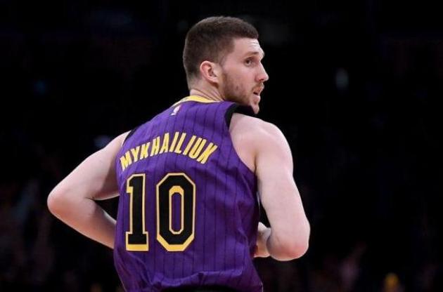 Михайлюк не зміг закріпитися в "Лейкерс"